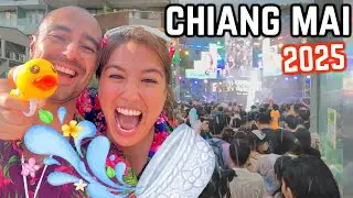 🤯 BEST PLACE FOR SONGKRAN Festival 2025: CHIANG MAI, Thailand