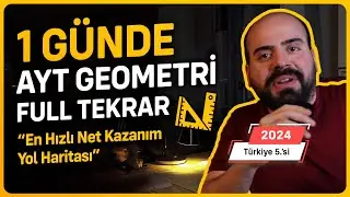 1 Günde AYT Geometri Full Tekrar