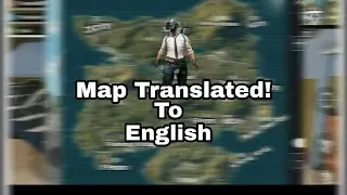 Map Translated!-Pubg Mobile(English)(Pubg Mobile#2)