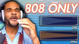 Making A Beat Using 808s ONLY FL Studio