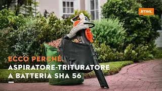 Soffiatore, aspiratore e trituratore STIHL SHA 56