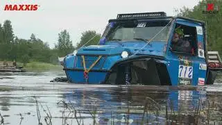 Maxxis Mud Trepador - глубокий брод на Ladoga Trophy 2021