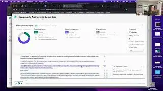 Open Session with Grammarly | Authorship Overview