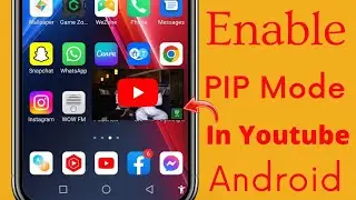 How to Enable Picture in Picture Mode in Youtube Android | 2023 | 