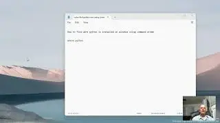 How to find python path with command prompt
