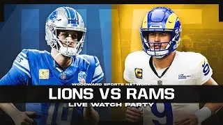 Detroit Lions vs LA Rams LIVE Watch Party