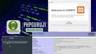 HOW TO INSTALL XAMPP+PHP8+MYSQL IN WINDOWS 11 | PHP FIRST PROGRAM HELLO WORLD 