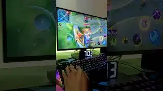 Chou Double Dash + Kick Back🤯MOBILE LEGENDS PC HANDCAM 