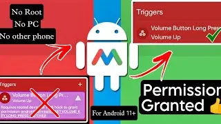 MacroDroid ADB HACK | No PC, No Other Device| Android 11+ |#macrodroid #shorts #youtubeshorts