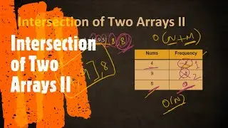 Intersection of Two Arrays II | LeetCode 350 | Coders camp