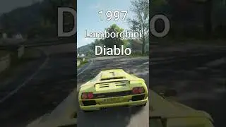 Lamborghini flagship model evolution in Forza horizon 4