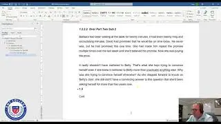 MS Word Workshop Part Two Session One