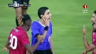 اخطاء تحكيمية متكررة و مؤثرة ضد النجم الساحلي في البلاي اوف !! لماذا يستهدف التحكيم الفريق !