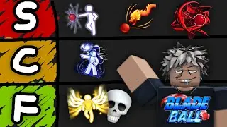 Blade Ball ability tier list [ALL ABILITIES 2025]