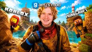 СЫГРАЛ В ХУДШИЕ ПАРОДИИ RUST ? Обзор ( Roblox / Garrys Mod / Minecraft )