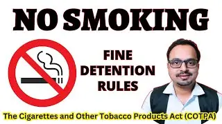 Cigarettes And Other Tobacco Products Act | COTPA | No Smoking