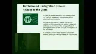 openSUSE Tumbleweed & Leap Integration Process