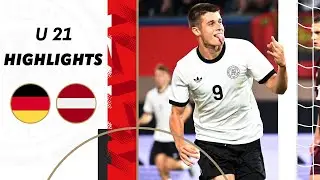 Tresoldi shines with a hat-trick | Germany vs. Latvia 5-0 | Under-21 EURO Qualifiers | Highlights