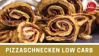 Pizzaschnecken - Pizzarolle - Low Carb glutenfrei - World of Pizza