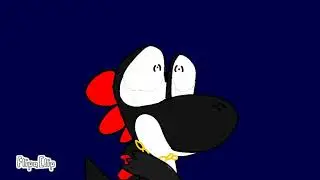 Black yoshi werewolf  tf