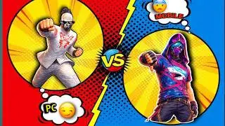 PC 🖥️ vs Mobile 📱: Winner Kaun Banega? | GARENA FREE FRIE |