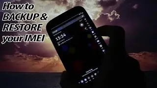 How to BACKUP & RESTORE your IMEI | Crucial Tutorial - S4