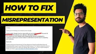 How to fix the Misrepresentation issue in Google Merchant Center 2024