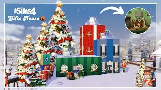 Gifts House 🎁🎁🎁 | Speed Build | Sims 4 | noCC |