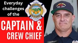Fire Helicopter Crew Chief Chuck Hawkins explains his career onboard the Fire Helicopter.