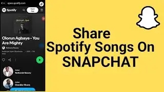 How to Share Songs From Spotify on Snapchat (2024)