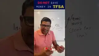 Do Not Save Money in TFSA