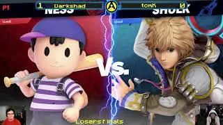 EGS Darkshad(Shulk) vs EGS tcmK(Ness)  Arcade Legacy #51 SSBU  Losers Finals