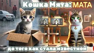 Кошка Мята: как мы стали блогерами?😍🐾