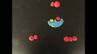 stop motion animation( enzyme  reaction )