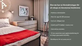 Lägg din konferens hos oss på Ädelfors hotell