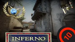 Раскидка Б плента на de_inferno в CS:GO
