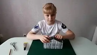 карандашница из бросового материала