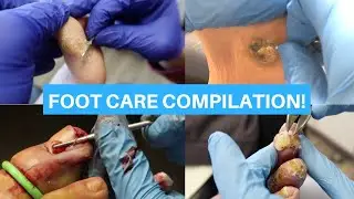 FOOT CARE COMPILATION - SUPER RELAXING!