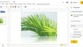 Animating Images in Google Slides
