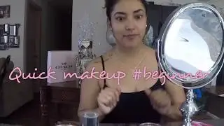 Quick GRWM makeup beginner