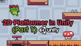 Create a 2D Platformer Game in Unity (Part 1) 🎮 | Beginner Tutorial: Setup, Movement!