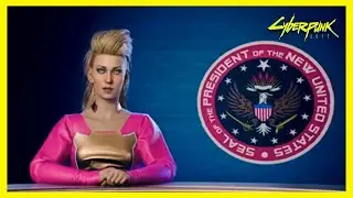 Cyberpunk 2077 - President Rosalind Myers [N54 World News]