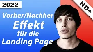 Landing Page: Wie man den vorher/nacher-Effekt nutzt (echtes Beispiel)