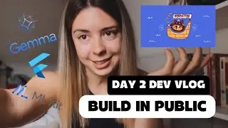 DAY 2 DEV VLOG: Building my SECRET APP in public!