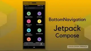 Bottom Navigation View with Jetpack Compose in Android