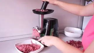 Крупная решетка, перекручиваем фарш