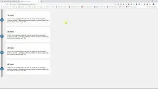 How to make a Vertical Timeline in HTML and CSS