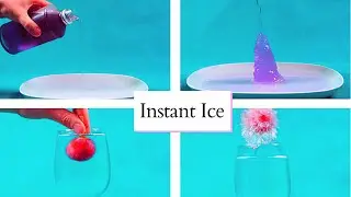 Instant Ice | Freeze Water in a second like Magic | SuperCooling Water Explained | #ScienceWithSana