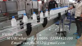 6000BPH plastic water bottle sleeve shrinking labeling machine