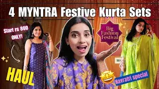 नवरात्री/Diwali Festive look के लिए 4 Super Gorgeous Bandhani Kurta set start rs 800 सिर्फ  😍🔥